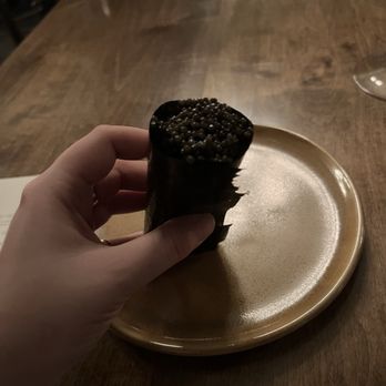 Sixty Three Clinton - Caviar handroll - New American Near Me - New York, New York Sixty Three Clinton - Caviar handroll - New American Near Me - New York, New York
