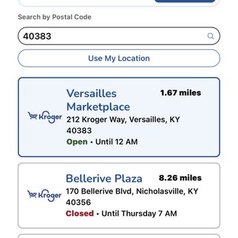 Kroger - Only one who didn't update holiday hours - Grocery Near Me - Versailles, Kentucky
