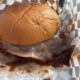 Sloppy Joe with hot honey