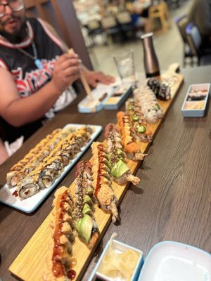 Chubby Fish Sushi by null