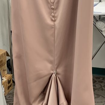 Signature Struts - Bustle - Bridesmaid gown - Sewing & Alterations Near Me - Savannah, Georgia