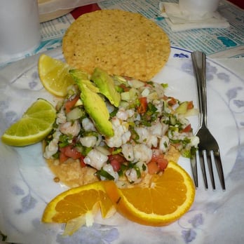 Restaurant Acapulco 2 - ceviche de Camaron (shrimp tostada) - Mexican Near Me - Santa Ana, California Restaurant Acapulco 2 - ceviche de Camaron (shrimp tostada) - Mexican Near Me - Santa Ana, California