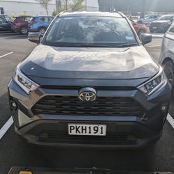 Hertz - Bye, Toyota RAV-4. You were fun to drive on the wrong side of the road!