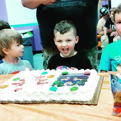 Altitude Trampoline Park - Rochester NY - Singing to the birthday boy!