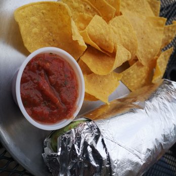 Bandito Bodega - Burrito with chips n salsa...yumm - Mexican Near Me - Greensboro, North Carolina Bandito Bodega - Burrito with chips n salsa...yumm - Mexican Near Me - Greensboro, North Carolina