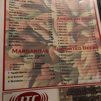 El Tapatio - Mexican Near Me - Porterville, California