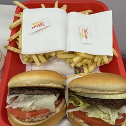 In-N-Out Burger - Hamburgers (2), French fries (2)