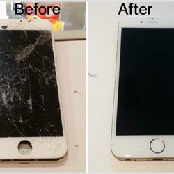 GetPhoneFix - IPhone 7 before and after.