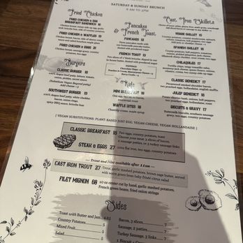 Julep Cast Iron Kitchen + Drink - Brunch menu - New American Near Me - Brea, California Julep Cast Iron Kitchen + Drink - Brunch menu - New American Near Me - Brea, California