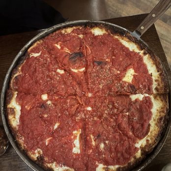 Labriola Ristorante - Oak Brook - The 14" Pepperoni Deep Dish was good - Pizza Near Me - Oak Brook, Illinois