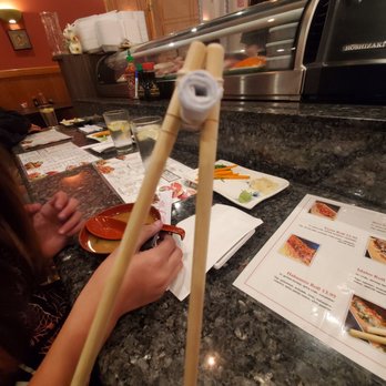 Super Sushi - The chef made this for my little girl to help learn how to use chop sticks. - Sushi Bars Near Me - Carlsbad, California Super Sushi - The chef made this for my little girl to help learn how to use chop sticks. - Sushi Bars Near Me - Carlsbad, California