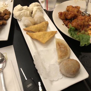 Ginger Cafe - Dim sum sampler - recommend! - Asian Fusion Near Me - Gilroy, California