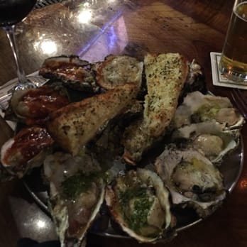 Angelo’s Taverna - a variety of the chargrilled oysters - Italian Near Me - Denver, Colorado