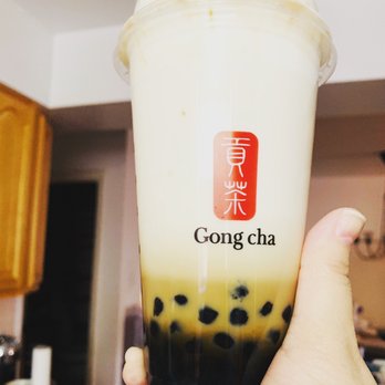 Gong Cha - Dirty Brown Sugar Milk, pretty good! - Bubble Tea Near Me - New York, New York Gong Cha - Dirty Brown Sugar Milk, pretty good! - Bubble Tea Near Me - New York, New York