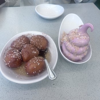 Manoli's - Loukoumades and Pago (concord grape) - Greek Near Me - Salt Lake City, Utah