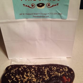 Firecakes Donuts - Chocolate Halzenut Long John - Bakeries Near Me - Chicago, Illinois Firecakes Donuts - Chocolate Halzenut Long John - Bakeries Near Me - Chicago, Illinois