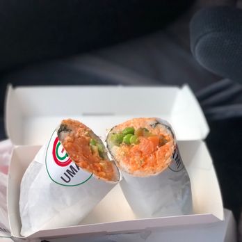 Umami - Spicy salmon with edamame, spicy crab and cucumber - Sushi Bars Near Me - Everett, Washington