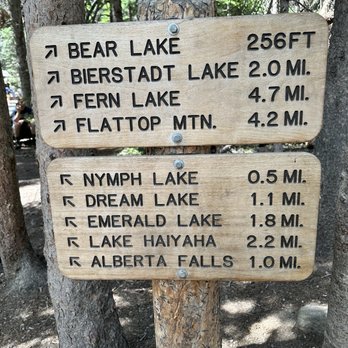 Bear Lake - Guide to trail hikes - Hiking Near Me - Estes Park, Colorado