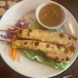 Grilled Chicken Satay