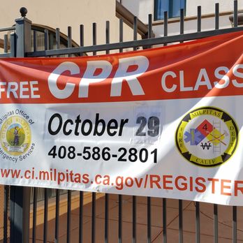 Milpitas Fire Department - CPR class at the fire station - Fire Departments Near Me - Milpitas, California