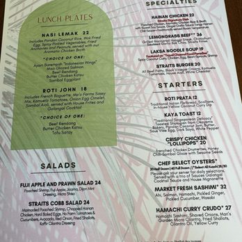 Straits - Honolulu - Menu - Asian Fusion Near Me - Honolulu, Hawaii Straits - Honolulu - Menu - Asian Fusion Near Me - Honolulu, Hawaii