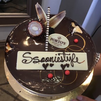 ssooniestyle - Lucky day that a customer brought in a Cake -- yum. - Hair Salons Near Me - Los Angeles, California