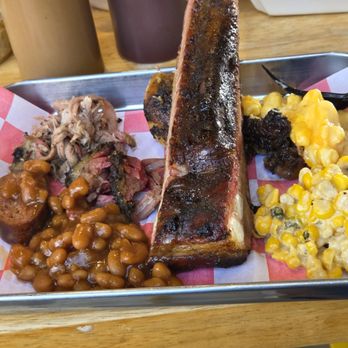 Big Lee’s Barbecue - Call chicken baked in sausage, mexican corn, rib and brisket - Barbeque Near Me - Ocala, Florida
