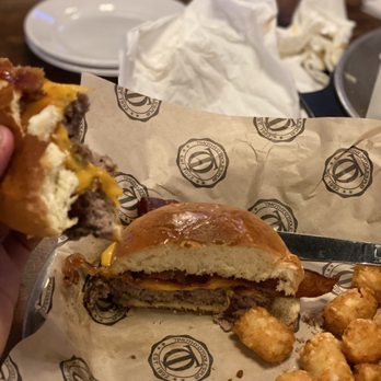 Timothy O'Toole's Pub - a burger and tater tots - Sports Bars Near Me - Chicago, Illinois