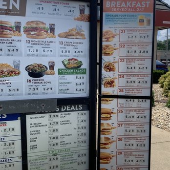 Jack in the Box - Drive thru menu - Burgers Near Me - O Fallon, Illinois Jack in the Box - Drive thru menu - Burgers Near Me - O Fallon, Illinois