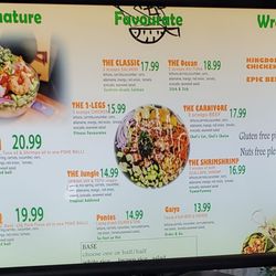 SONG TEA - The poke menu