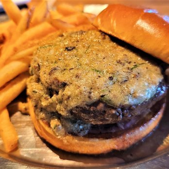 Eureka! - 28 Day Dry-Aged Bone Marrow Burger ($20) - American Near Me - Carlsbad, California