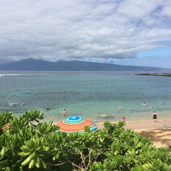 Kapalua Beach - Molokai is in the distance. - Beaches Near Me - Lahaina, Hawaii Kapalua Beach - Molokai is in the distance. - Beaches Near Me - Lahaina, Hawaii