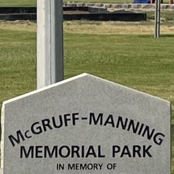 McGruff-Manning Memorial Park - Nice Memorial