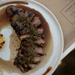 True South - Bistec de Solomillo / 48
300g porterhouse, chimichurri, malbec jus (LG, LD)