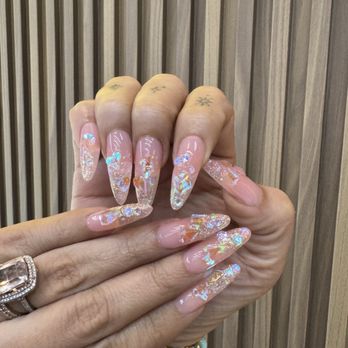 Glow Me & Nails - Amazing set by Nick! He's the absolute best and I have been going to him for 4 years. - Nail Salons Near Me - Chino, California