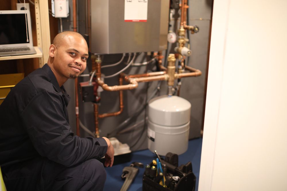 Slide of Hero: Plumbing, Heating, Cooling, Drains, Ducts & Electrical