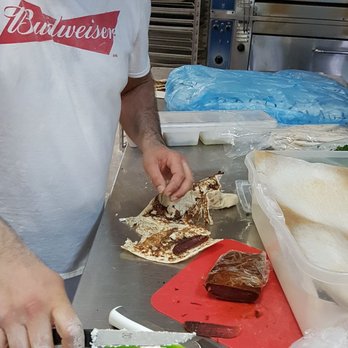 Lamajoun - Armenian food. Finaly found it in vancouver. Delicious!!! Lavash, basturma and Jingle bread (jangalov hatz) - Mediterranean Near Me - Richmond, British Columbia