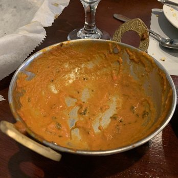 Bombay Bites - And this is chicken tika masala after we were done eating. - Indian Near Me - Mcdonough, Georgia