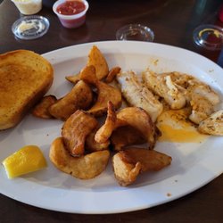 Trapper’s Bar and Grill - Baked code & sidewinders