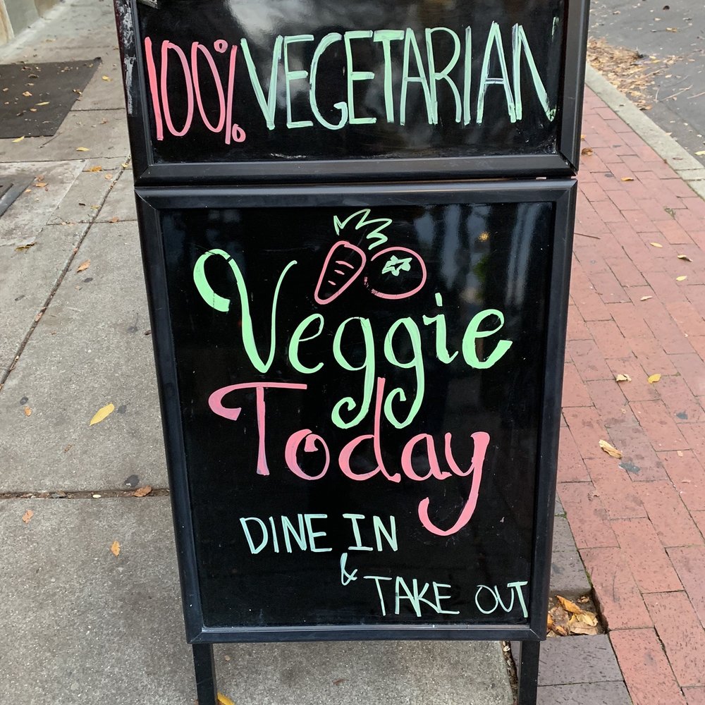 Veggie Today - Clear signage. - Vegetarian Near Me - Concord, California Veggie Today - Clear signage. - Vegetarian Near Me - Concord, California