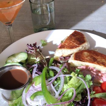 Blue River Bistro - Cubano sándwich w/salad & Paloma Martini - New American Near Me - Breckenridge, Colorado Blue River Bistro - Cubano sándwich w/salad & Paloma Martini - New American Near Me - Breckenridge, Colorado