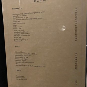 Bocca Ristorante - Bocca Spirits Listing FEB 2023 - Italian Near Me - Birmingham, Alabama