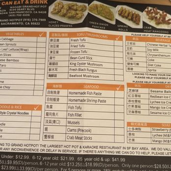 Grand HotPot - Menu as of 1/19/25 - Hot Pot Near Me - Pacifica, California Grand HotPot - Menu as of 1/19/25 - Hot Pot Near Me - Pacifica, California