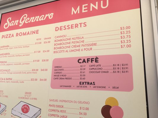 Menu photo 2 San Gennaro Montreal, QC