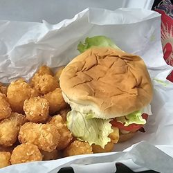 Burger Boy Of Emerald Isle - Tater Tots and Big Daddy Smashburger