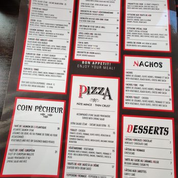Le Zouk - a menu for a pizza restaurant - Pizza Near Me - Montebello, Quebec Le Zouk - a menu for a pizza restaurant - Pizza Near Me - Montebello, Quebec