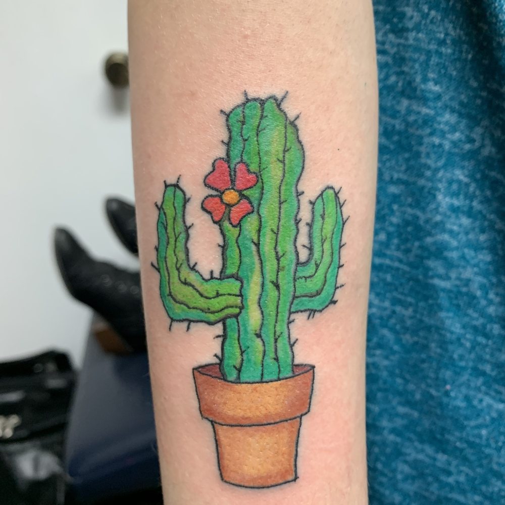 Deep Image Tattoo Studio - Cactus tattoo - Tattoo Near Me - South Lyon, Michigan Deep Image Tattoo Studio - Cactus tattoo - Tattoo Near Me - South Lyon, Michigan