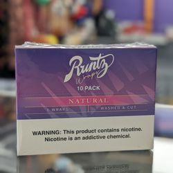 The Bloc Shop - Runtz Flat Wraps Tobacco
