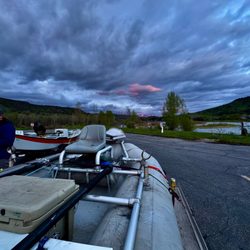 Hover Camp - Drift boat and rafts available from Hover camp (pretty sunsets are optional and not always available)
