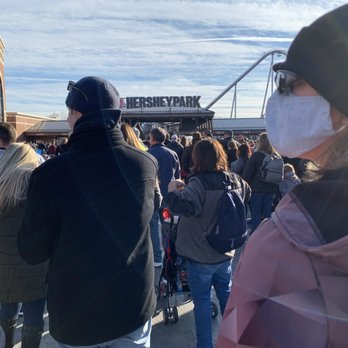 Hersheypark - Just waiting to get IN the park.... - Amusement Parks Near Me - Hershey, Pennsylvania Hersheypark - Just waiting to get IN the park.... - Amusement Parks Near Me - Hershey, Pennsylvania